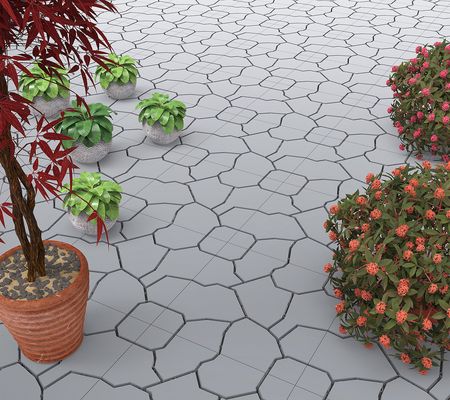 Pure Garden 6 Deck Tiles Interlocking Outdoor T iles