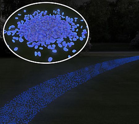 Pure Garden Glow-in-the-Dark Stones