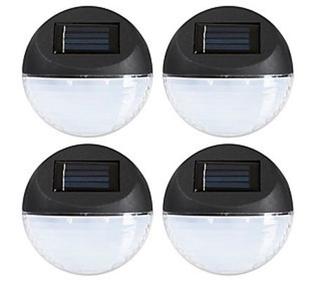 Pure Garden Set of 4 Solar Lights