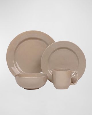 Puro Taupe 4-Piece Place Setting