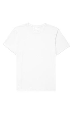 PURPLE BRAND 3-Pack Solid White Crewneck T-Shirts in Brilliant White