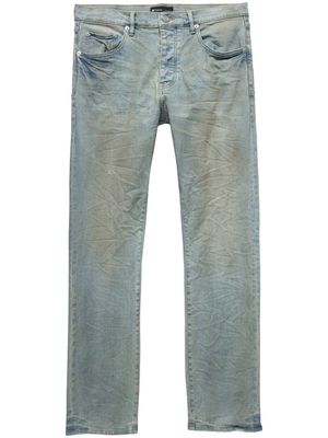Purple Brand dirt straight-leg jeans - LIGHT INDIGO