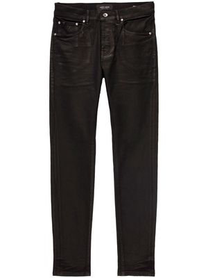 Purple Brand low-rise slim-cut jeans - Black