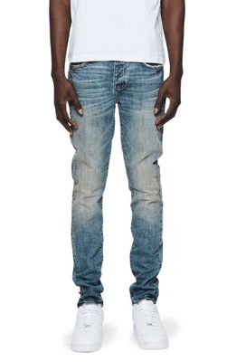 PURPLE BRAND One Year Straight Leg Jeans in Mid Indigo