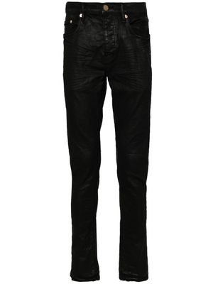 Purple Brand P001 coated skinny jeans - Black