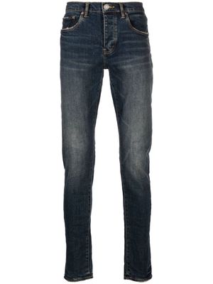 Purple Brand P001 low-rise slim-fit jeans - Blue