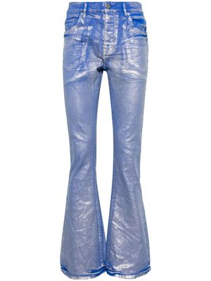 Purple Brand P004 mid-rise flared jeans - Blue