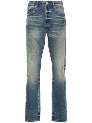 Purple Brand P005 2 Year Dirty Fade straight-leg jeans - Blue