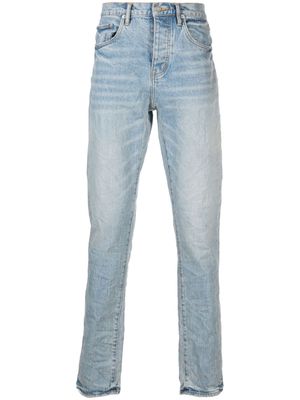 Purple Brand P005 mid-rise straight-leg jeans - Blue