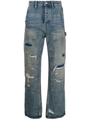 Purple Brand P015 Carpenter drop-crotch jeans - Blue