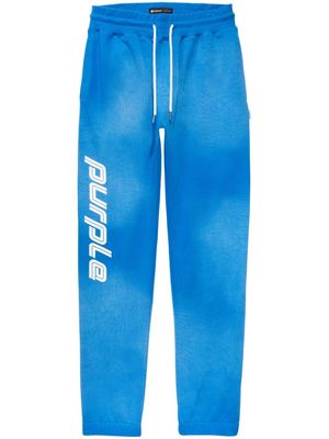 Purple Brand P412 faded track pants - Blue