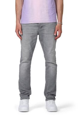 PURPLE BRAND Straight Leg Jeans in Faded Grey Aged223
