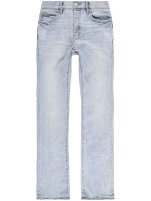 Purple Brand straight-leg washed jeans - Blue