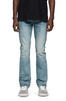 PURPLE BRAND Stretch Cotton Bootcut Jeans in Mid Indigo