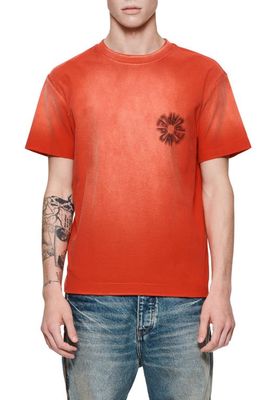 PURPLE BRAND Textured Graphic T-Shirt
