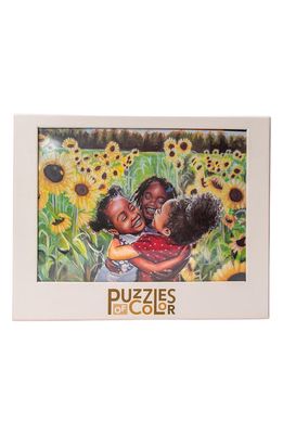 Puzzles of Color Sisters 300-Piece Jigsaw Puzzle in Multi Color