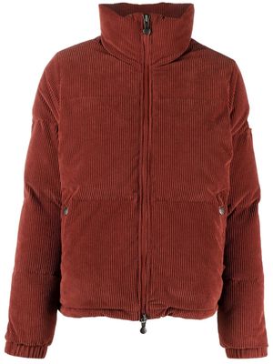 Pyrenex Goldin corduroy puffer jacket - Brown
