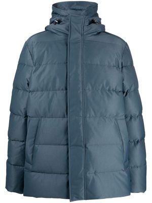 Pyrenex high-neck padded jacket - Blue
