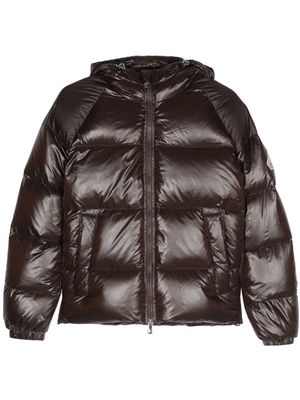 Pyrenex Sten hooded down-filled jacket - Brown