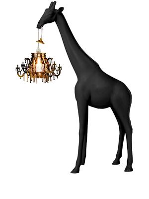 Qeeboo Giraffe in Love lamp - Black