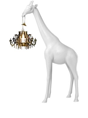 Qeeboo XS Giraffe in Love floor lamp - White