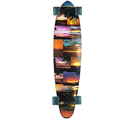 Quest Island Sunset 42" Longboard Skateboard