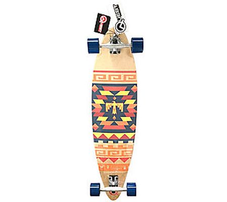 Quest Tribes Pin-Kick Tail 40" Longboard Skateb oard