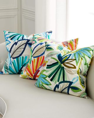 Quezon Decorative Pillow, 22" Square