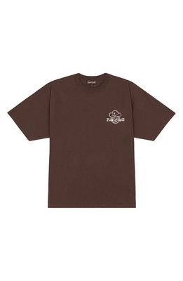 Quiet Golf Rangers Graphic T-Shirt in Brown