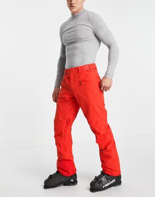 Quiksilver Boundry snow pants in poinciana-Red