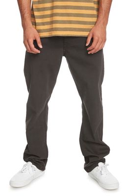 Quiksilver Far Out Stretch 5-Pocket Pants in Black