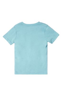 Quiksilver Kids' Barking Tiger Logo Graphic T-Shirt in Marine Blue