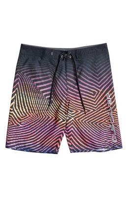 Quiksilver Kids' Everyday Warp Fade Recycled Polyester Board Shorts in Tarmac