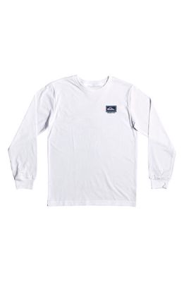 Quiksilver Kids' Gen Shift Long Sleeve Graphic T-Shirt in White