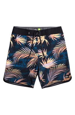 Quiksilver Kids' Highlite Scallop Board Shorts in Midnight Navy