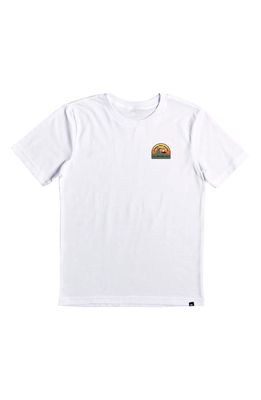 Quiksilver Kids' In the Groove Graphic T-Shirt in White