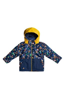 Quiksilver Kids' Little Mission Insulated Waterproof Jacket in Insignia Blue