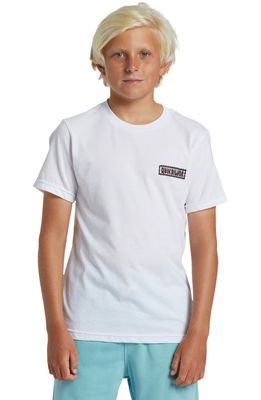 Quiksilver Kids' Marooned Graphic T-Shirt in White