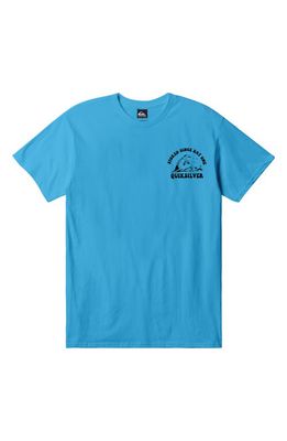Quiksilver Kids' Stoked Since Day One Graphic T-Shirt in River Blue