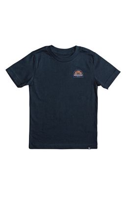 Quiksilver Kids' Summer Bliss Graphic T-Shirt in Navy Blazer