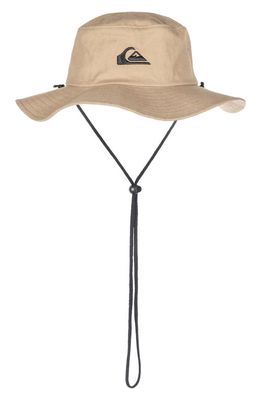 Quiksilver Men's Bushmaster Cotton Canvas Safari Hat in Khaki