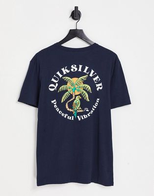 Quiksilver Natural Energy t-shirt in navy