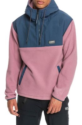 Quiksilver Next Day Hoodie in Dusty Orchid