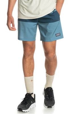 Quiksilver Omni Stretch Shorts in Provincial Blue