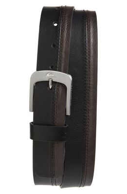 Quiksilver Stitch Witch Faux Leather Belt in Black