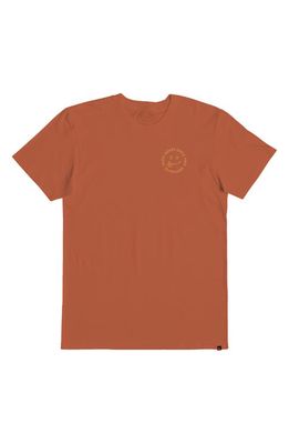 Quiksilver Tasty Waves Graphic T-Shirt in Mango