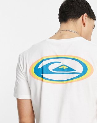Quiksilver Temper Trap t-shirt in white