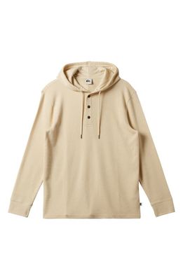 Quiksilver Thermal Pullover Hoodie in Oyster White