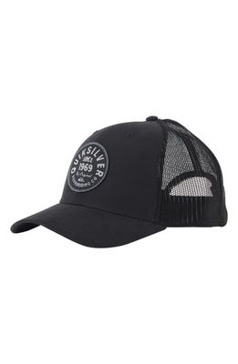 Quiksilver Towed In Recycled Polyester Trucket Hat in Black