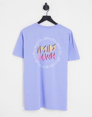 Quiksilver X The Stranger Things Lenora Hills new wave age t-shirt in purple